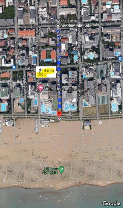 Apartmán Delfino 19 Bibione Exteriér fotografie